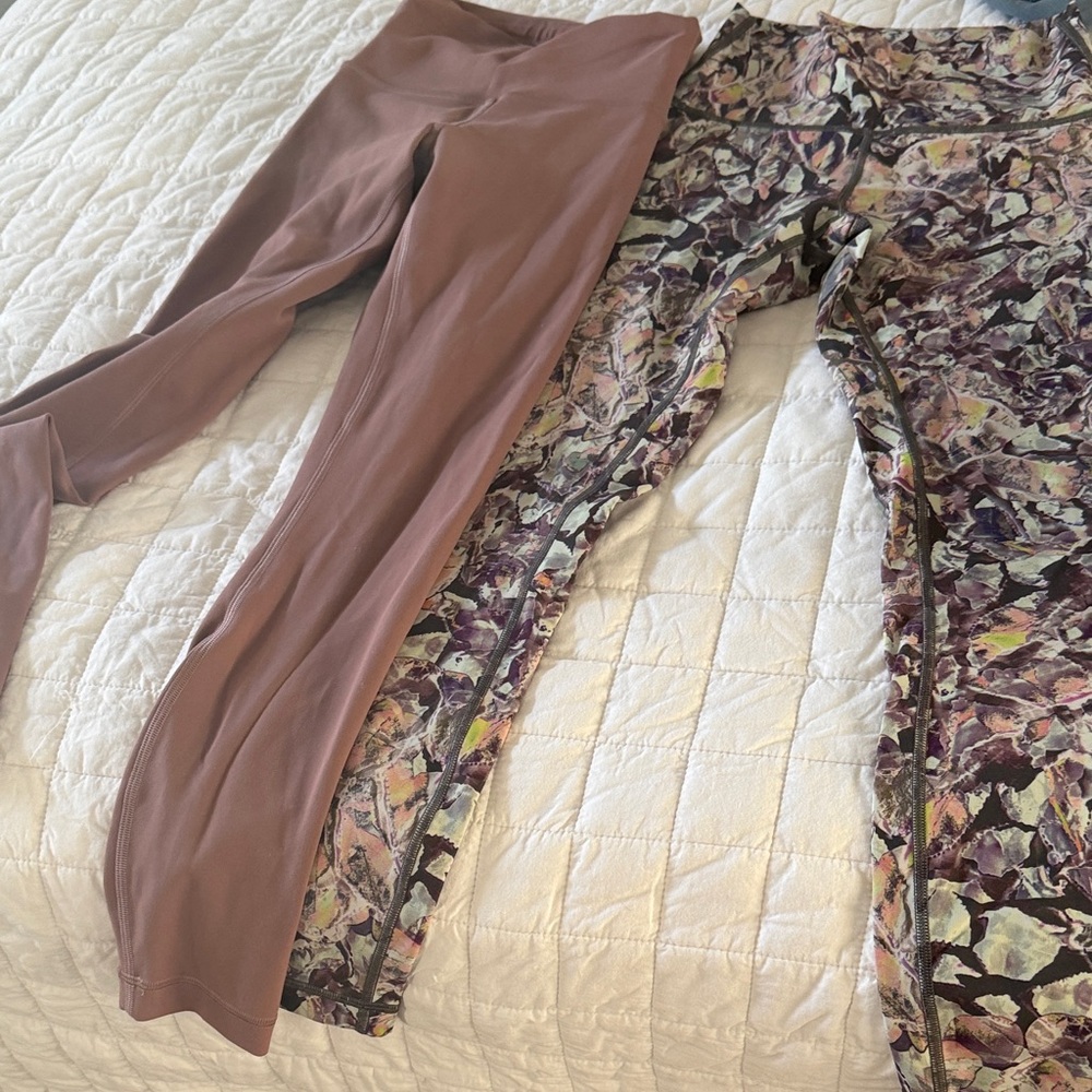 Floral and Neutral Women's Pants Set